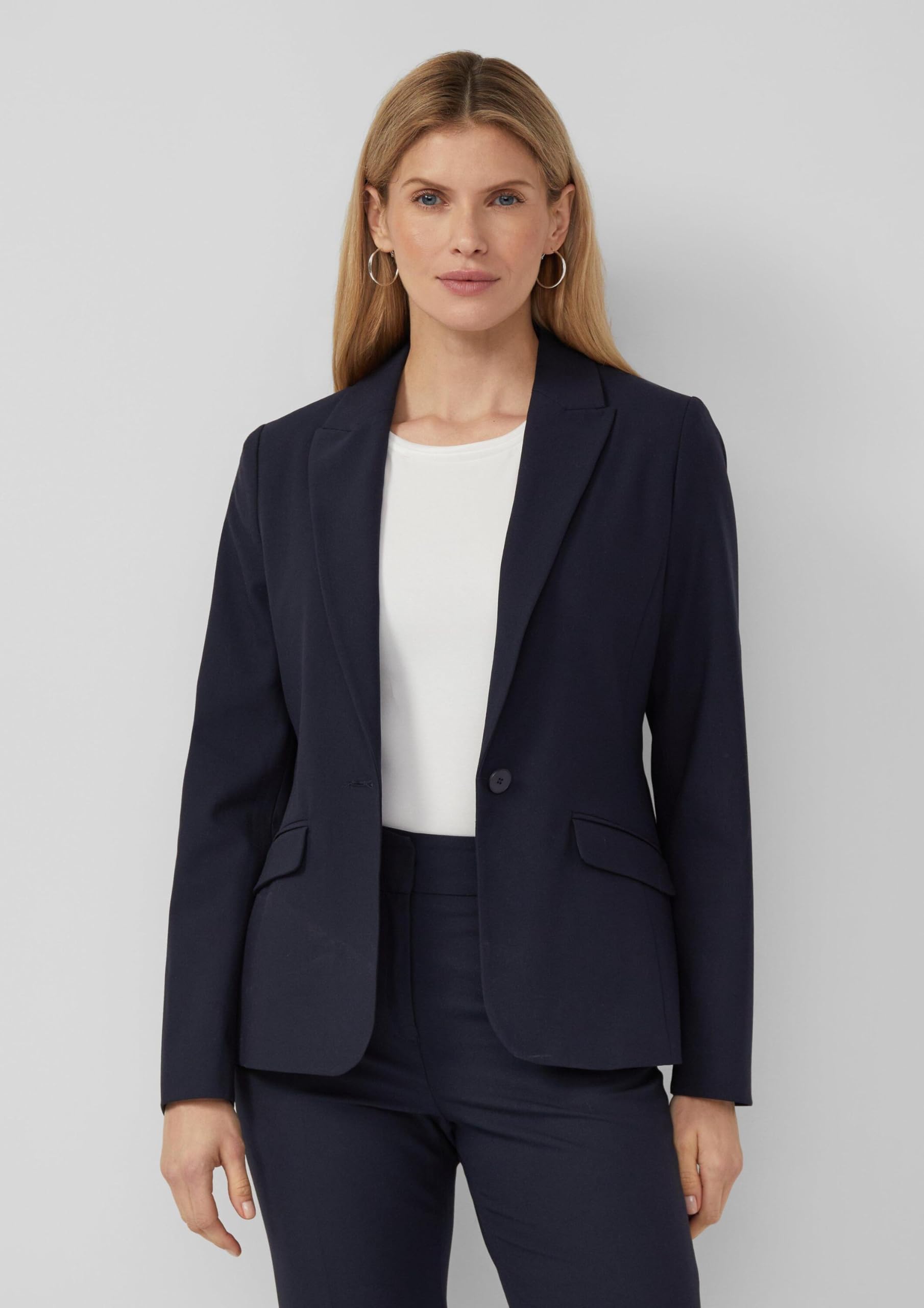 s.Oliver Viskosemix-Blazer Slim Fit Damen Gr.40