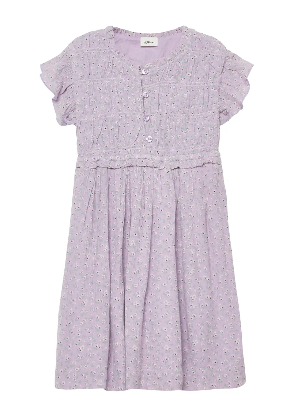 s.Oliver Junior 2178183 Kleid Alloverprint Gr. 104