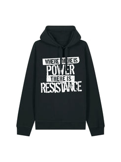 dna merch Power And Resistance Hoodie Biobaumwolle