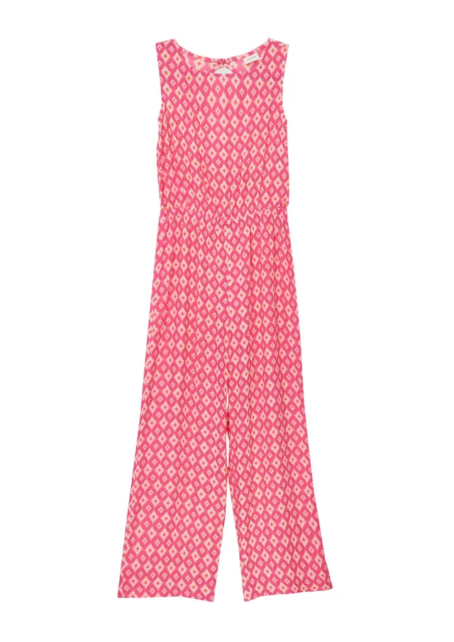 s.Oliver Loose Fit Jumpsuit 158 Crinkled Viskose Cut-Out