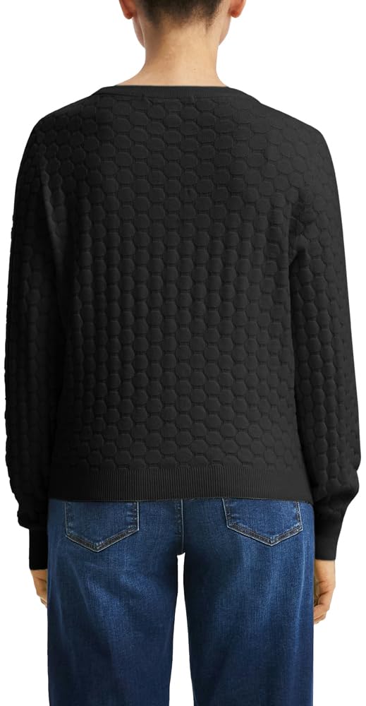 s.Oliver QS Strukturierter Pullover Strickpullover Größe M