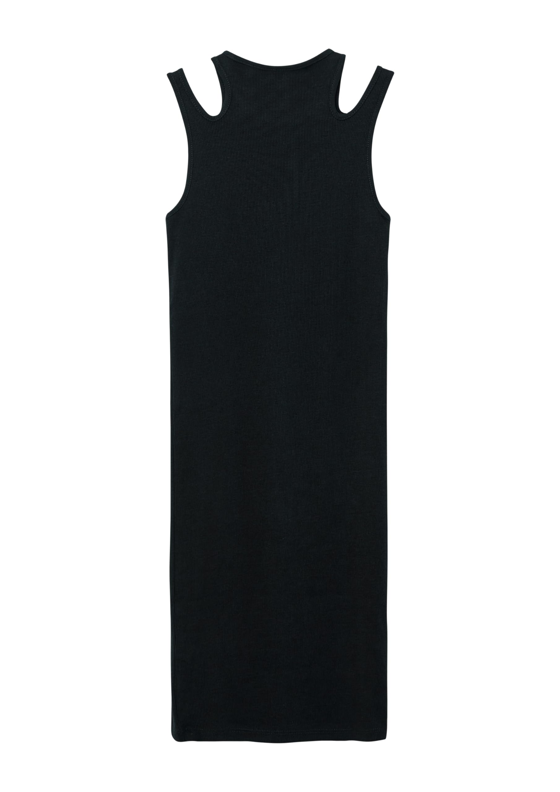 s.Oliver RED LABEL Kleid Ripp Slim-Fit Cut-Outs Gr.170 navy