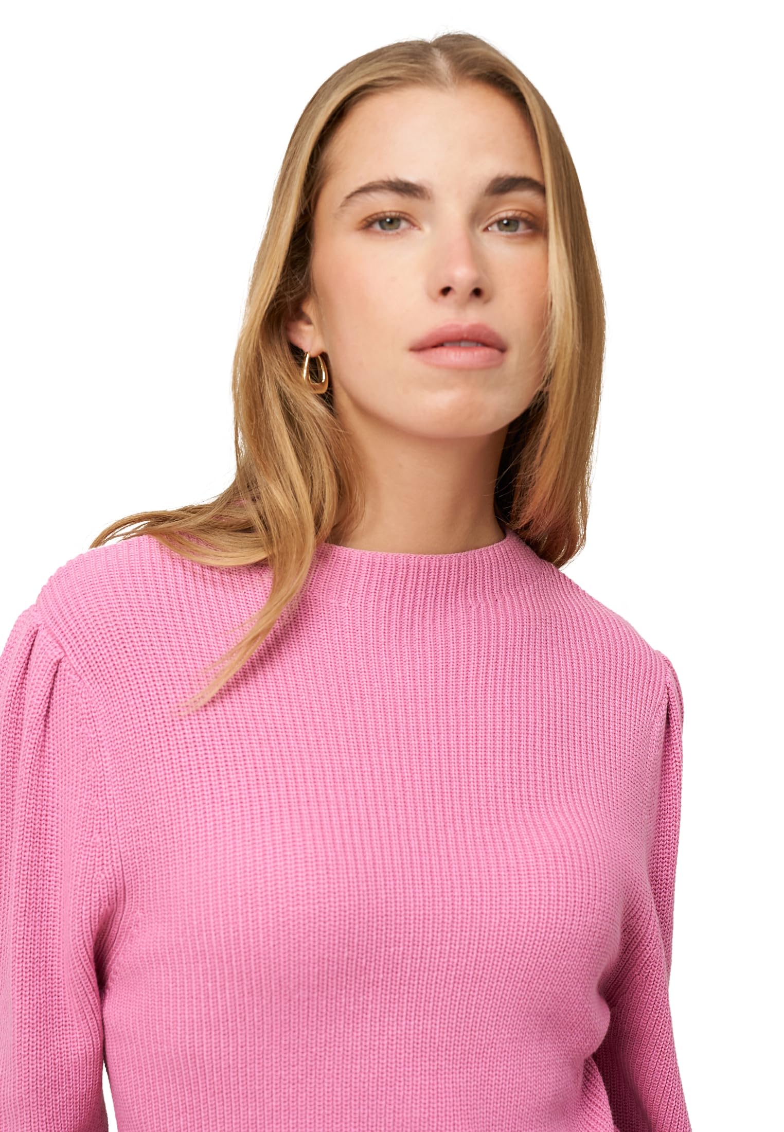 zero Strickpullover Ballonärmel Blushberry Pink Gr.40