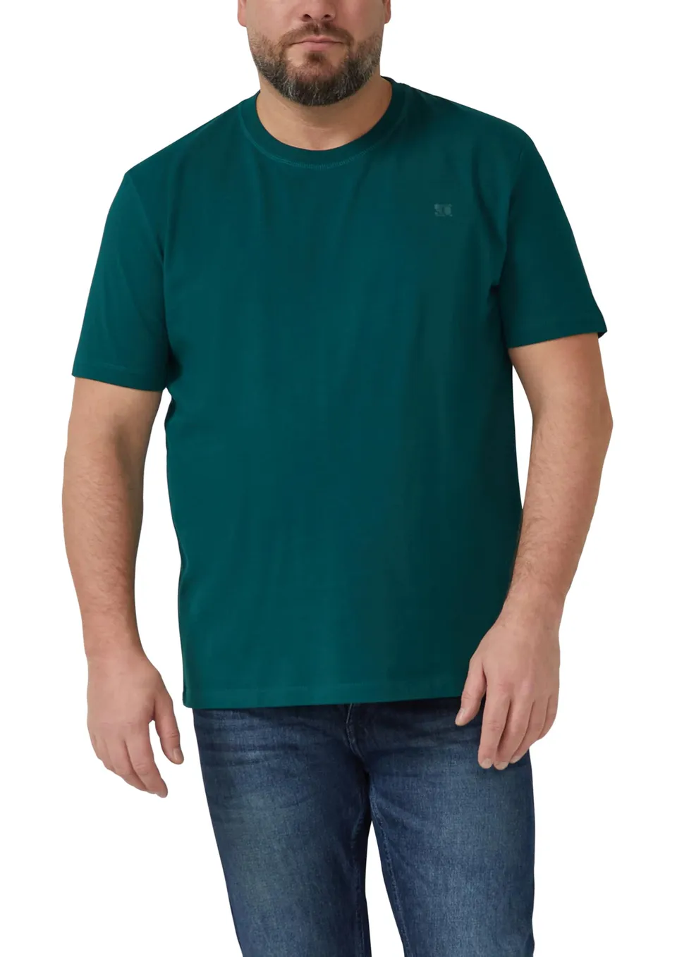 s.Oliver RED LABEL T-Shirt Crew Neck Heavy Jersey