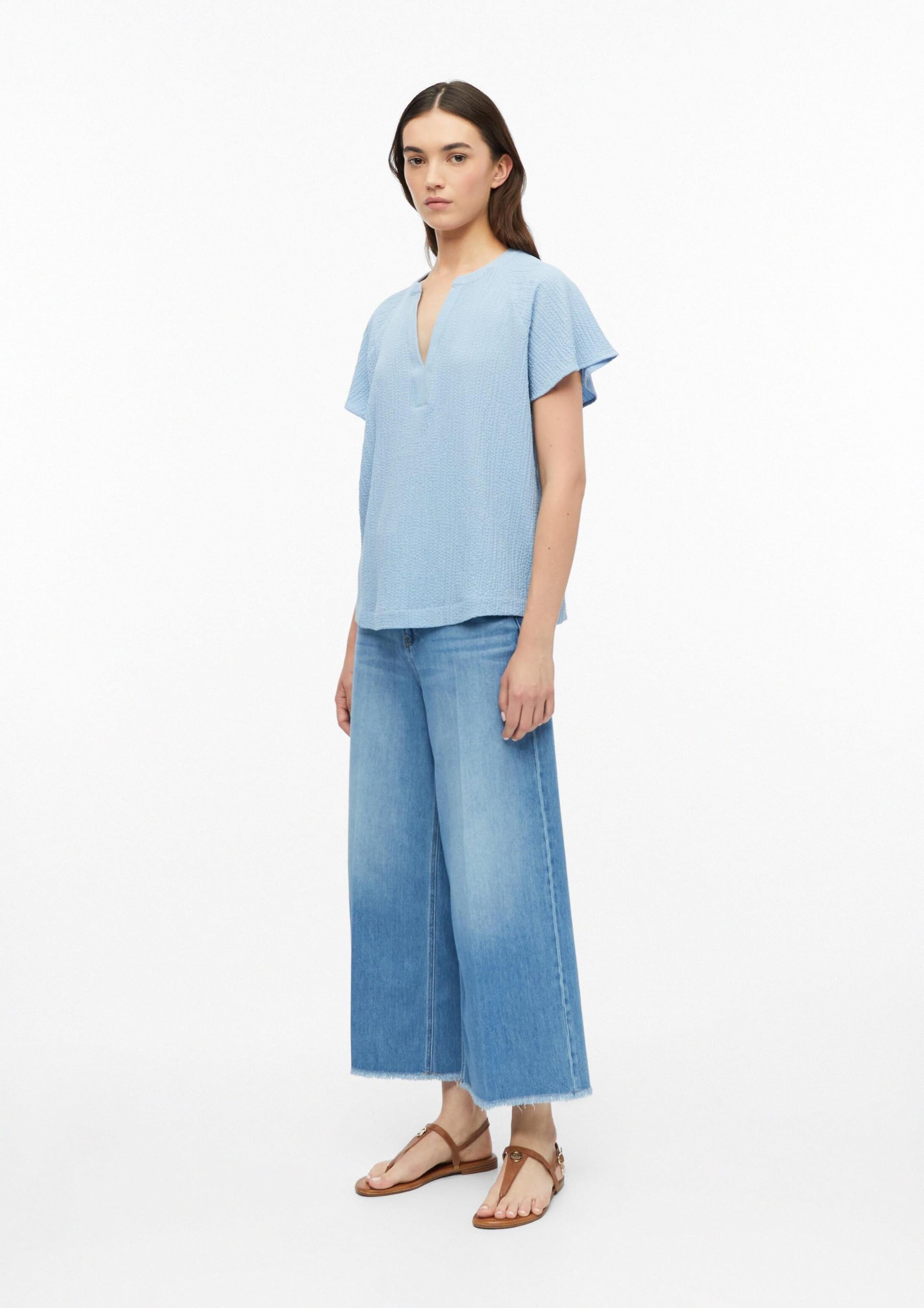 s.Oliver RED LABEL Raglan-Bluse Relaxed Fit creme Gr. 34