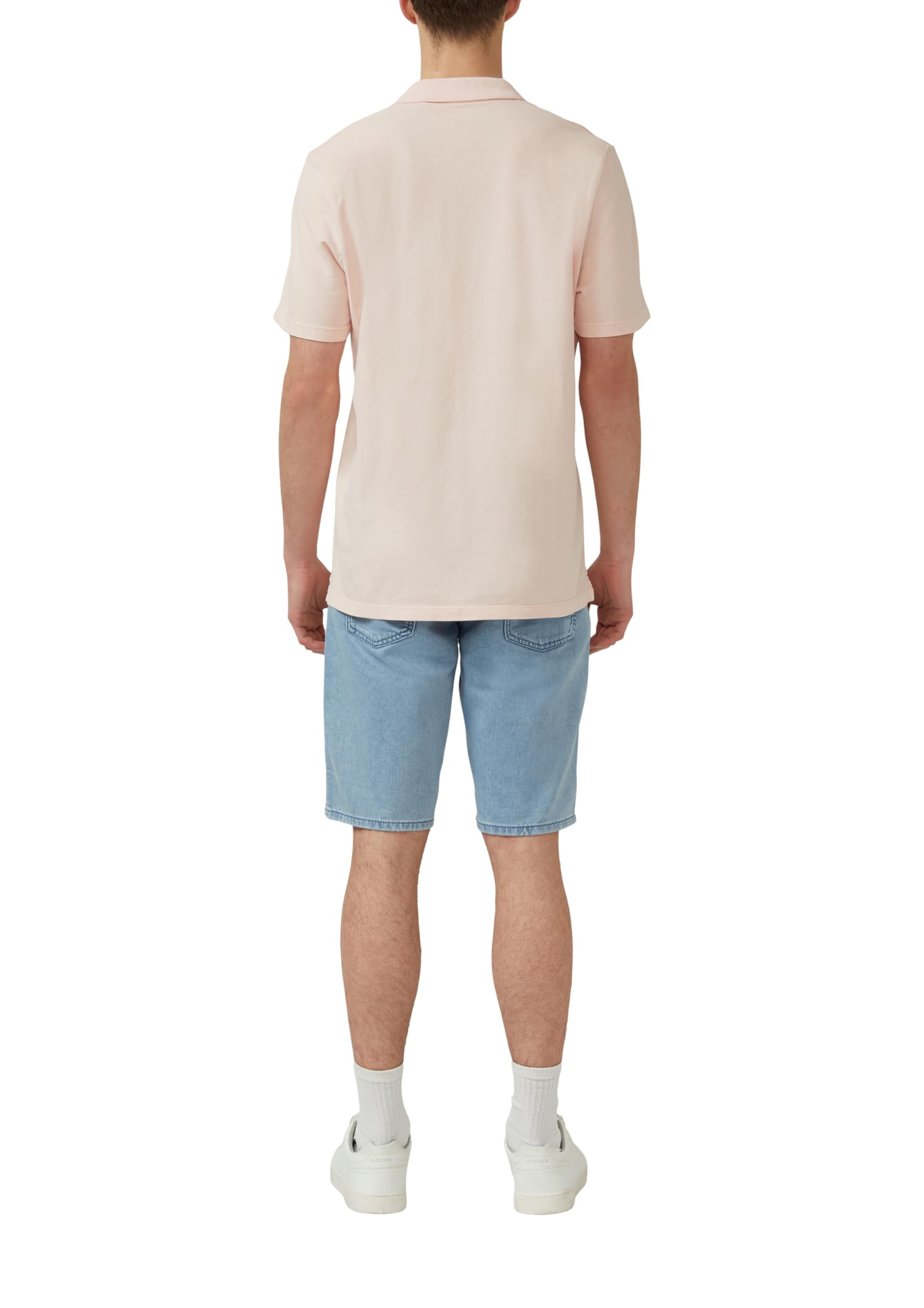s.Oliver Junior Poloshirt Baumwoll-Piqué Garment Dye