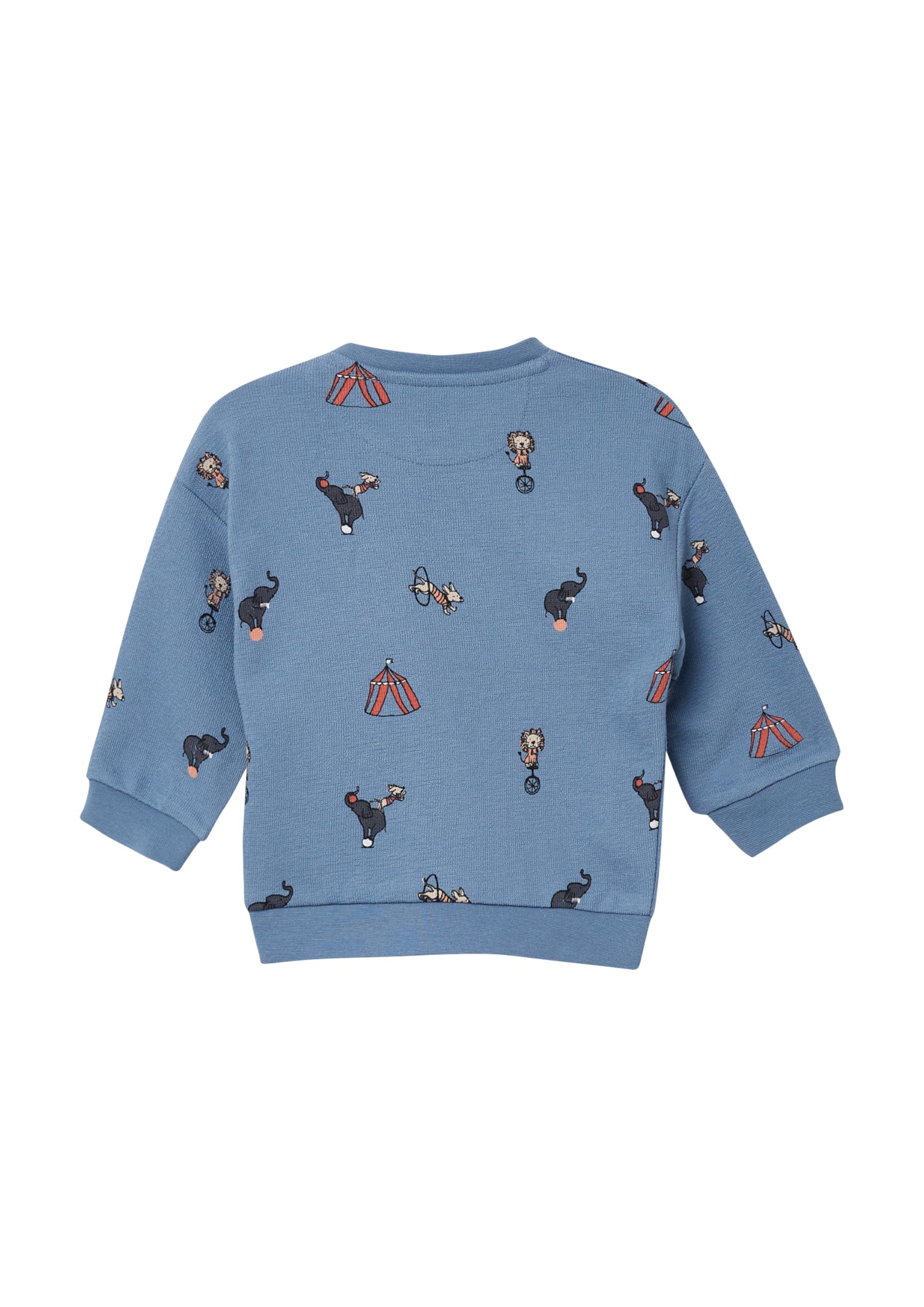 s.Oliver Junior Sweatshirt Strukturjersey Gr. 74 Print