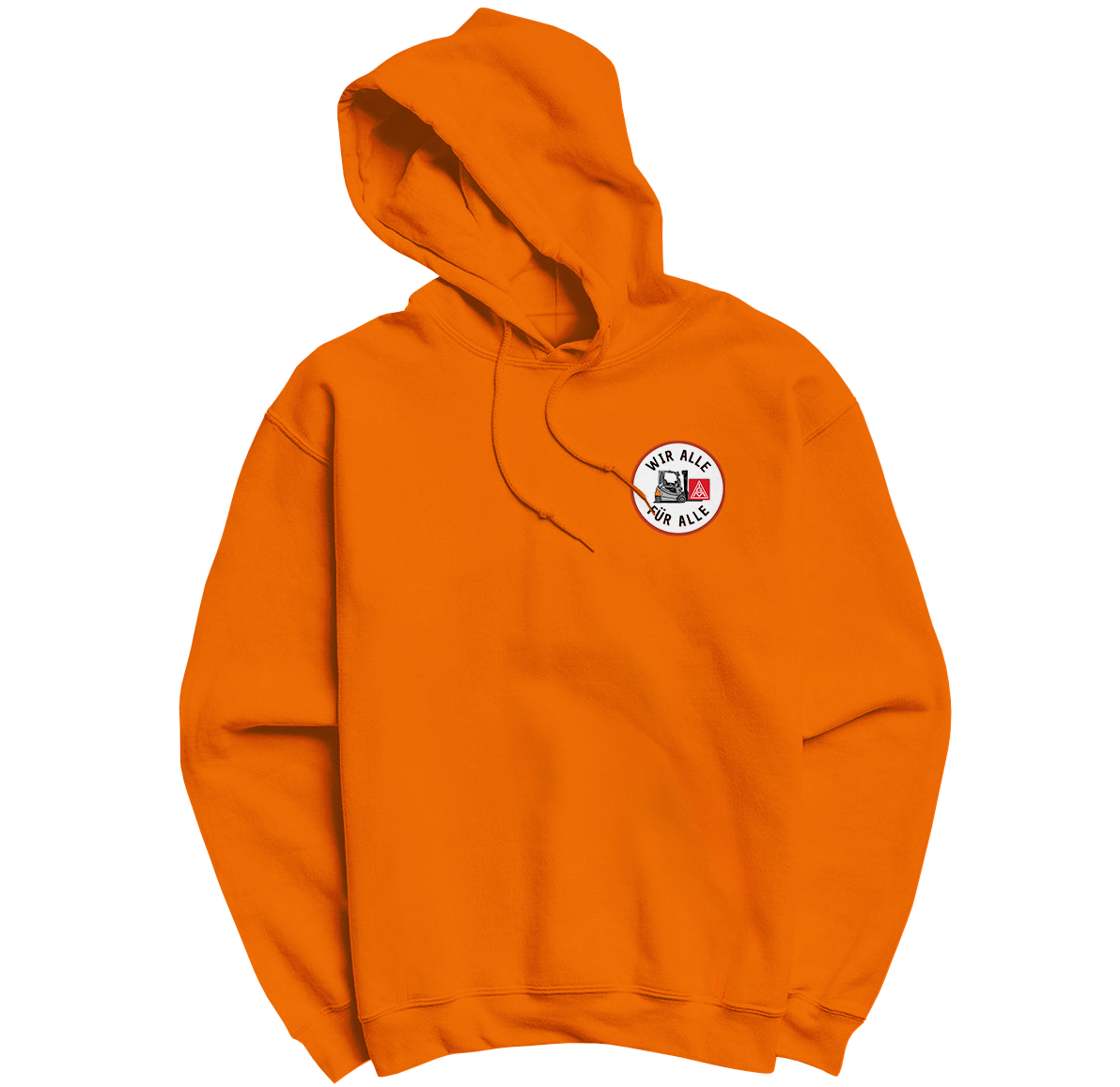 dna merch STILL Kapuzenpullover Hoodie Schwarz Biobaumwolle
