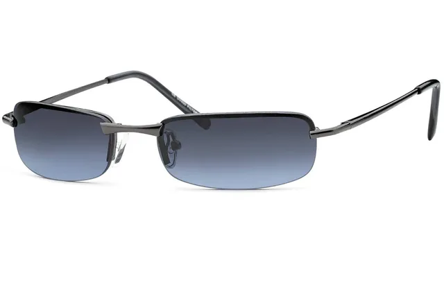 BEZLIT Sonnenbrille Rechteckig UV400 Metallbügel Unisex