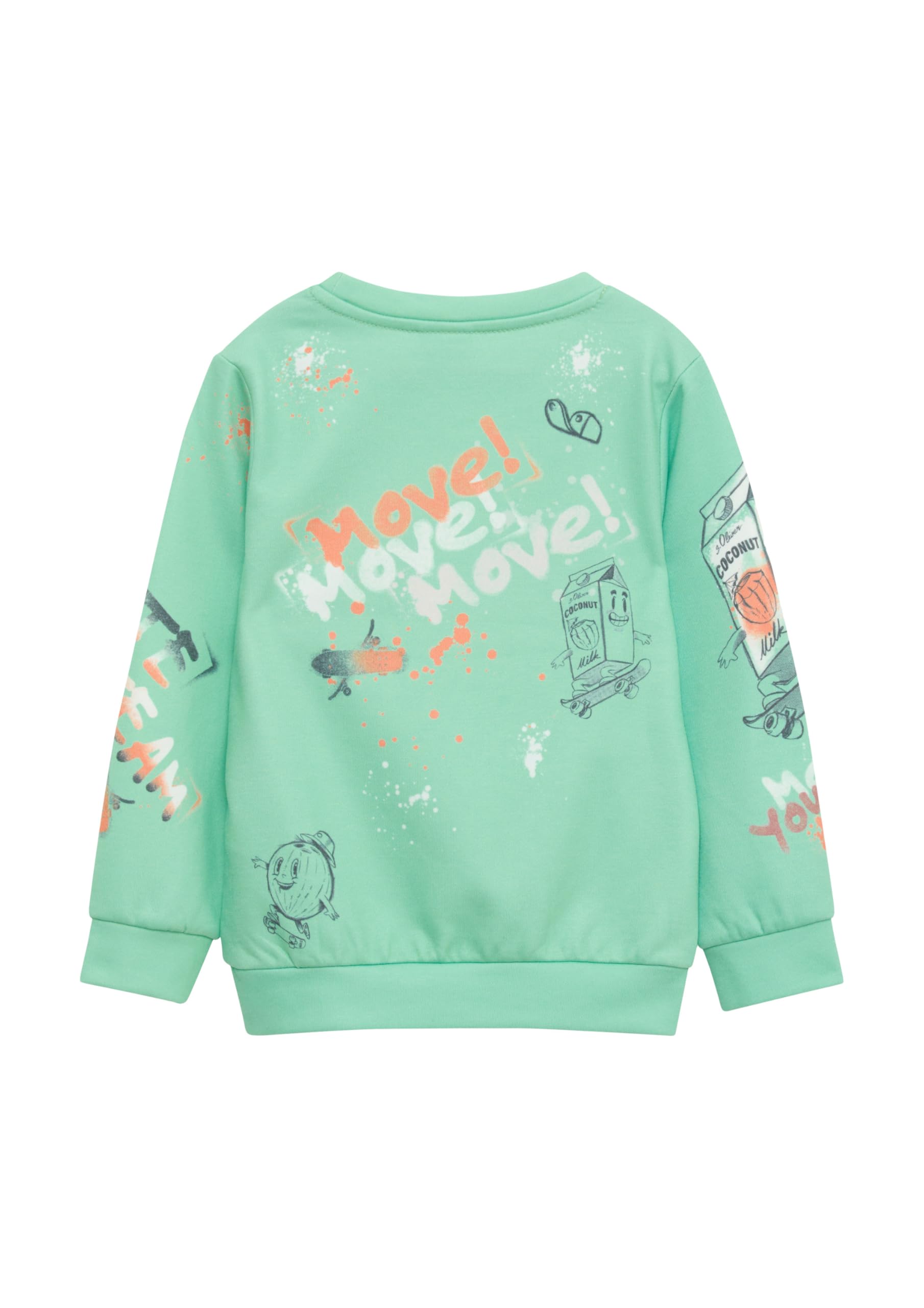 s.Oliver Sweatshirt All-Over-Print Kinder Gr.128-134