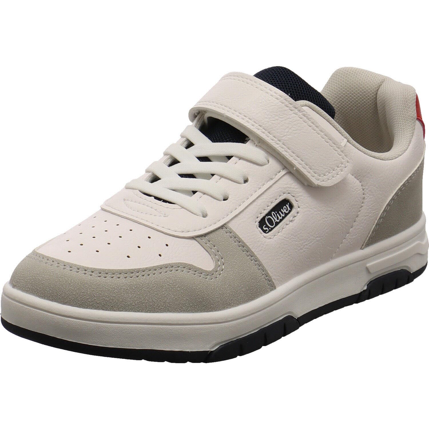 s.Oliver Junior Sneaker Klettverschluss Navy flach