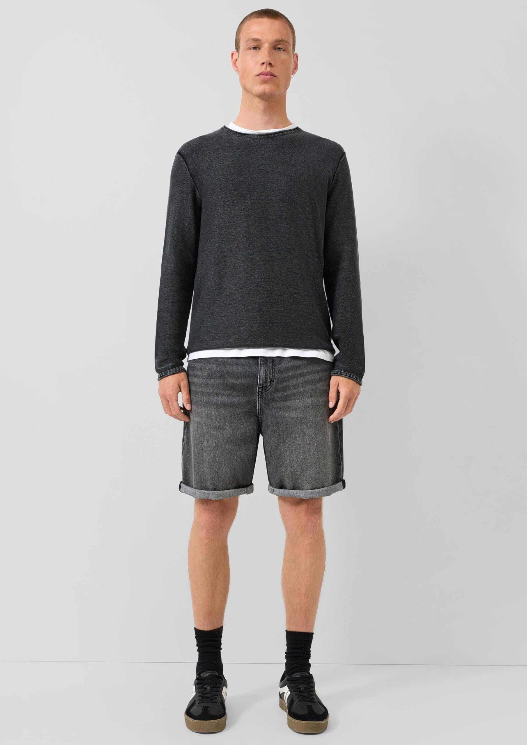 s.Oliver QS John Denim-Shorts Regular Fit blau
