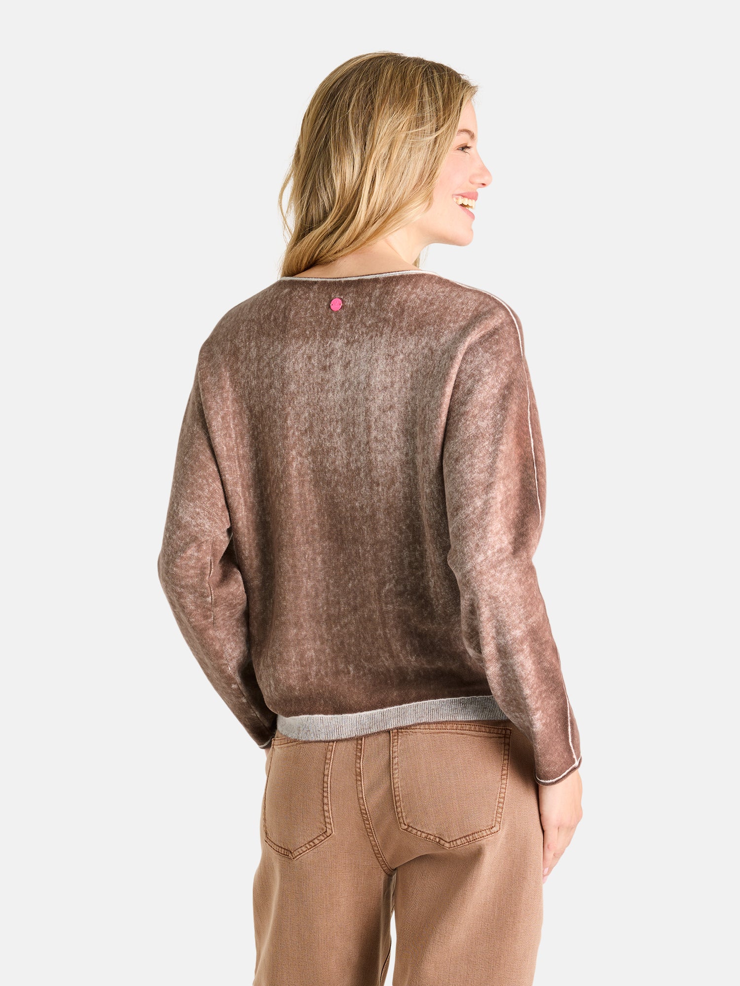 Lieblingsstück AthinaL Pullover neon pink mit Kaschmir
