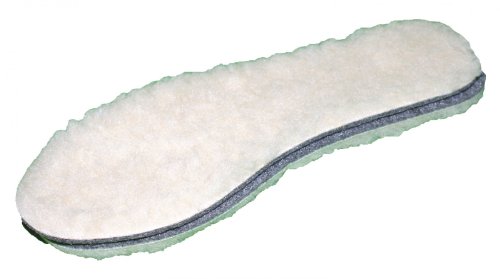 BEZLIT Kinder Einlegesohlen Lammfell Weiß Filz warm