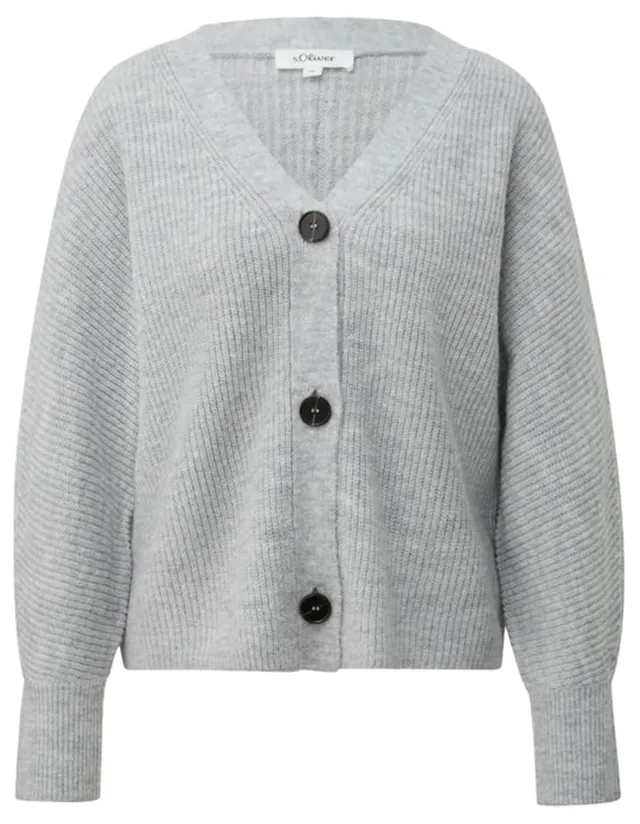 s.Oliver Red Label 2184241 Strickjacke Gr.34 grau