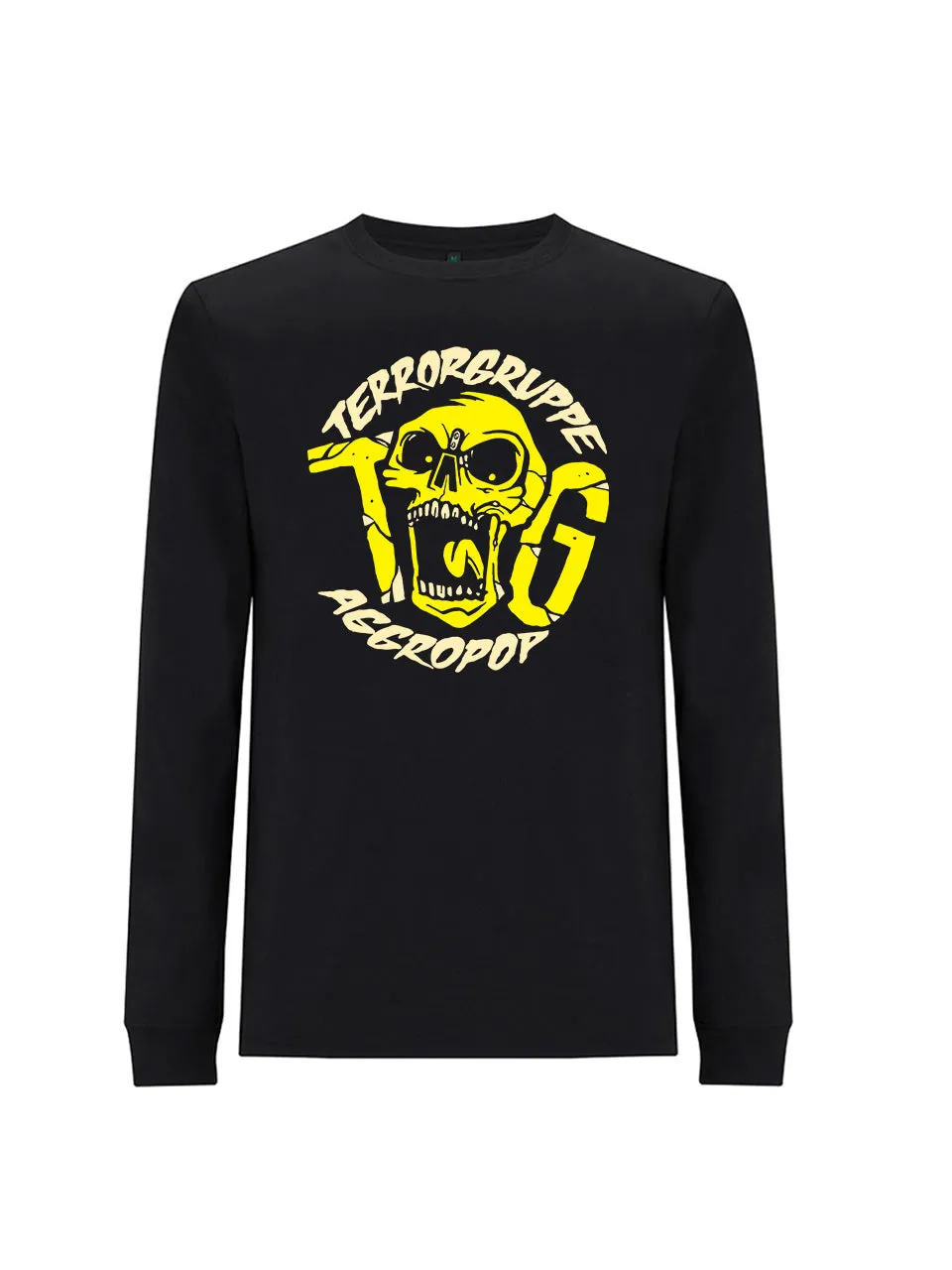 dna merch Terrorgruppe Aggropop Langarmshirt Schwarz Bio