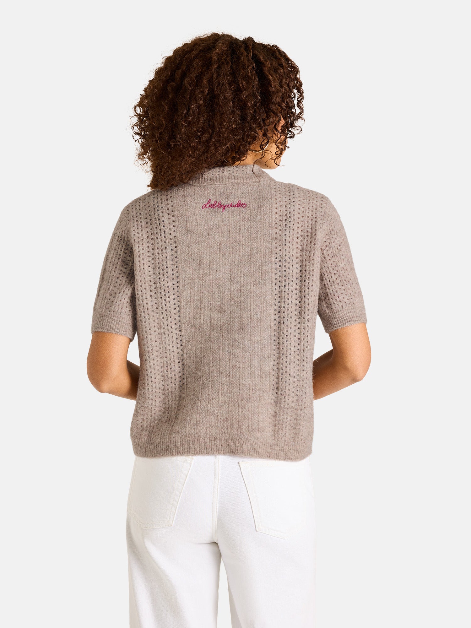 Lieblingsstück ZigridL Strickpolo Alpakamix ginger