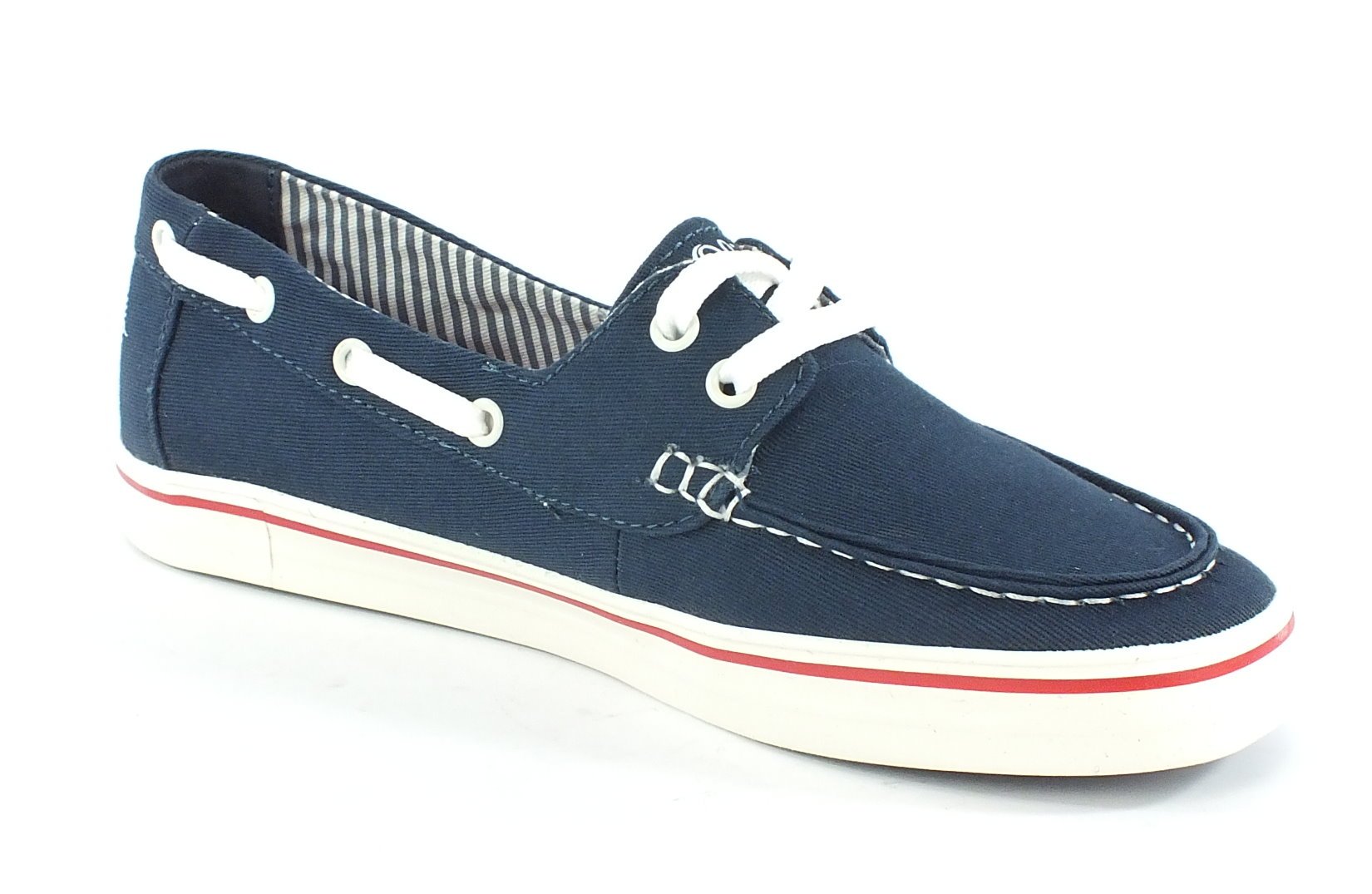 s.Oliver Junior Sneaker blau Textil für Kinder