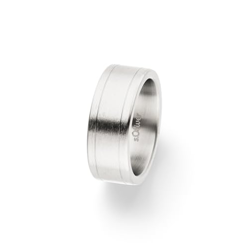 s.Oliver RED LABEL Basic Ring Silber Edelstahl
