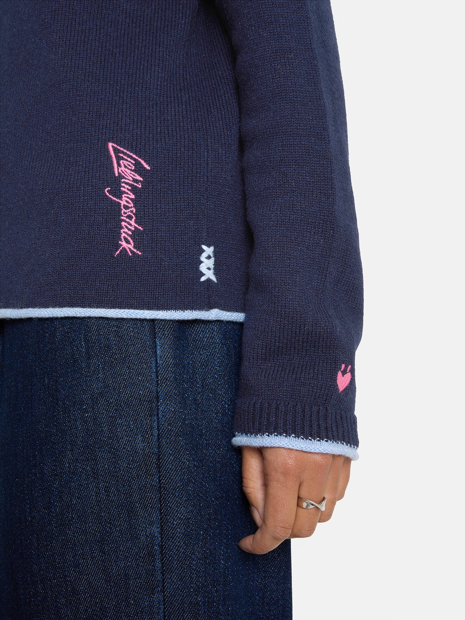 Lieblingsstück PinarL Hoodie Kaschmir beige Stick
