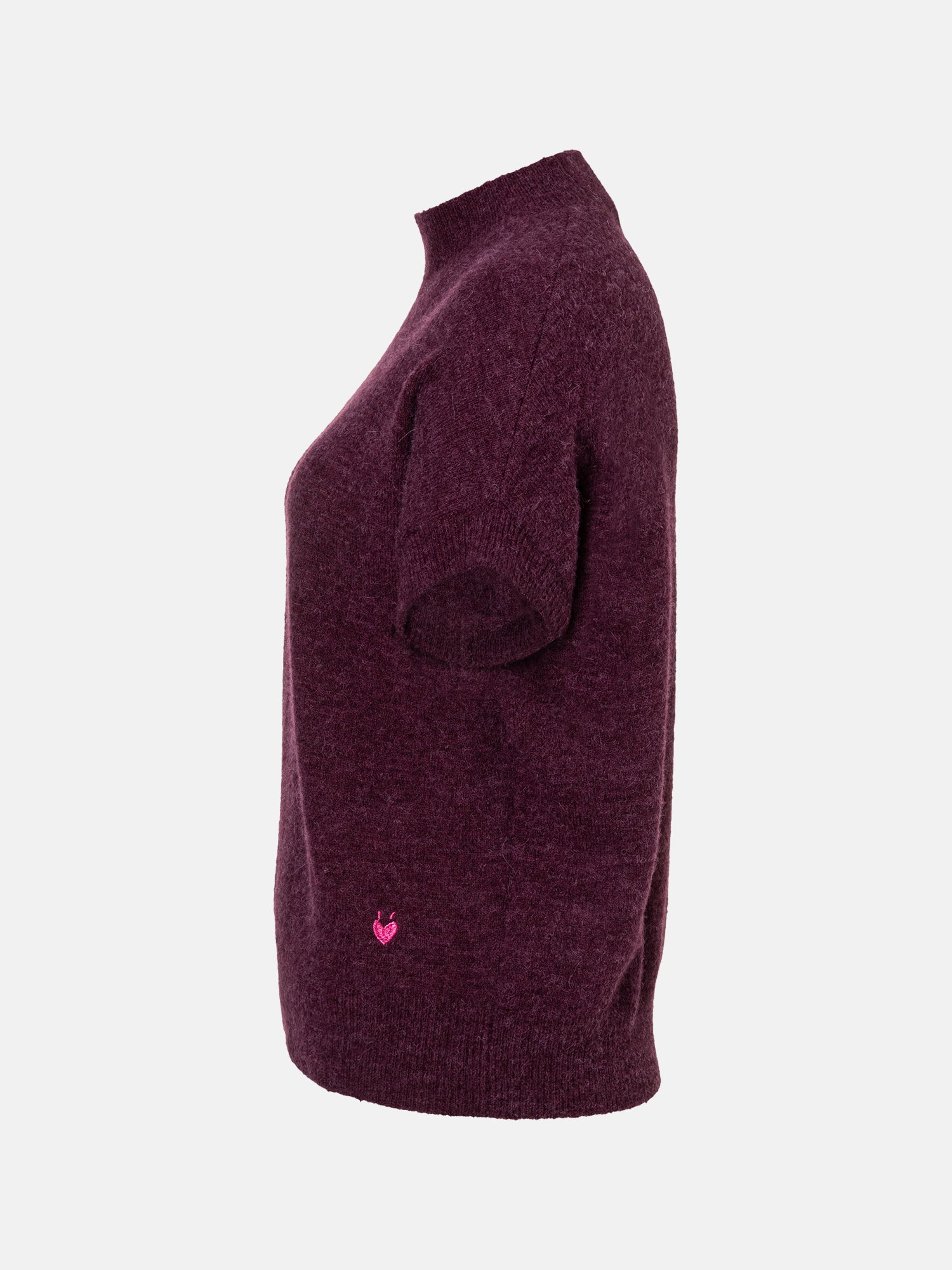 Lieblingsstück BangaL Kurzarm-Pullover Alpakamix fig