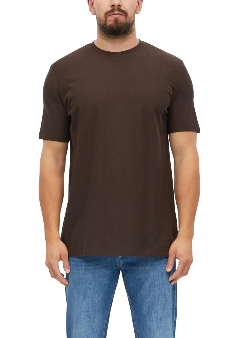 s.Oliver Junior T-Shirt Rippstruktur Relaxed Fit Tall Size XL
