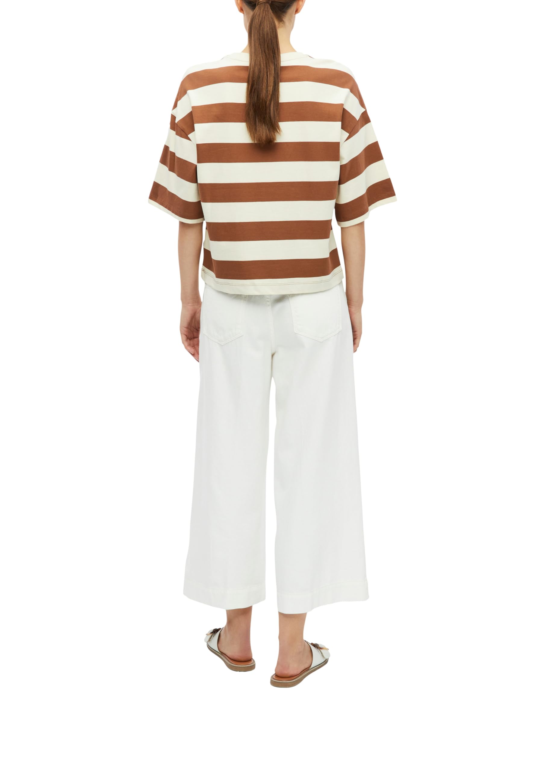 s.Oliver RED LABEL Oversize T-Shirt 38 gestreift Patch