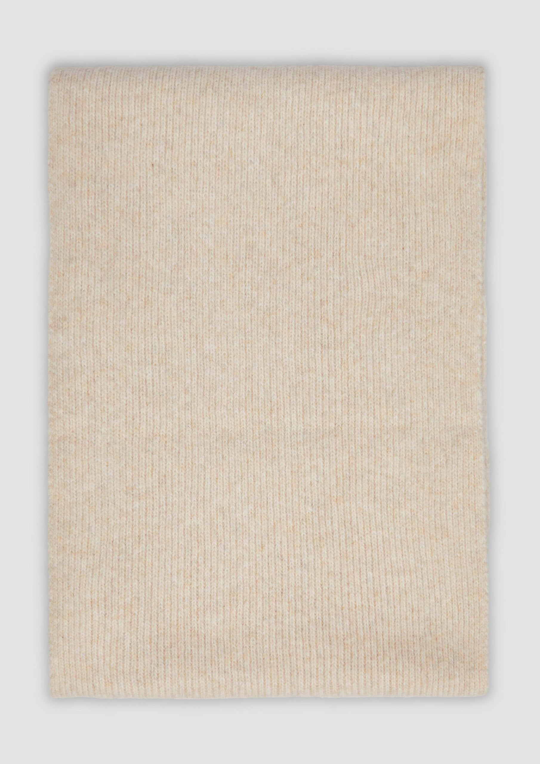 s.Oliver Junior Strickschal Wollmix beige