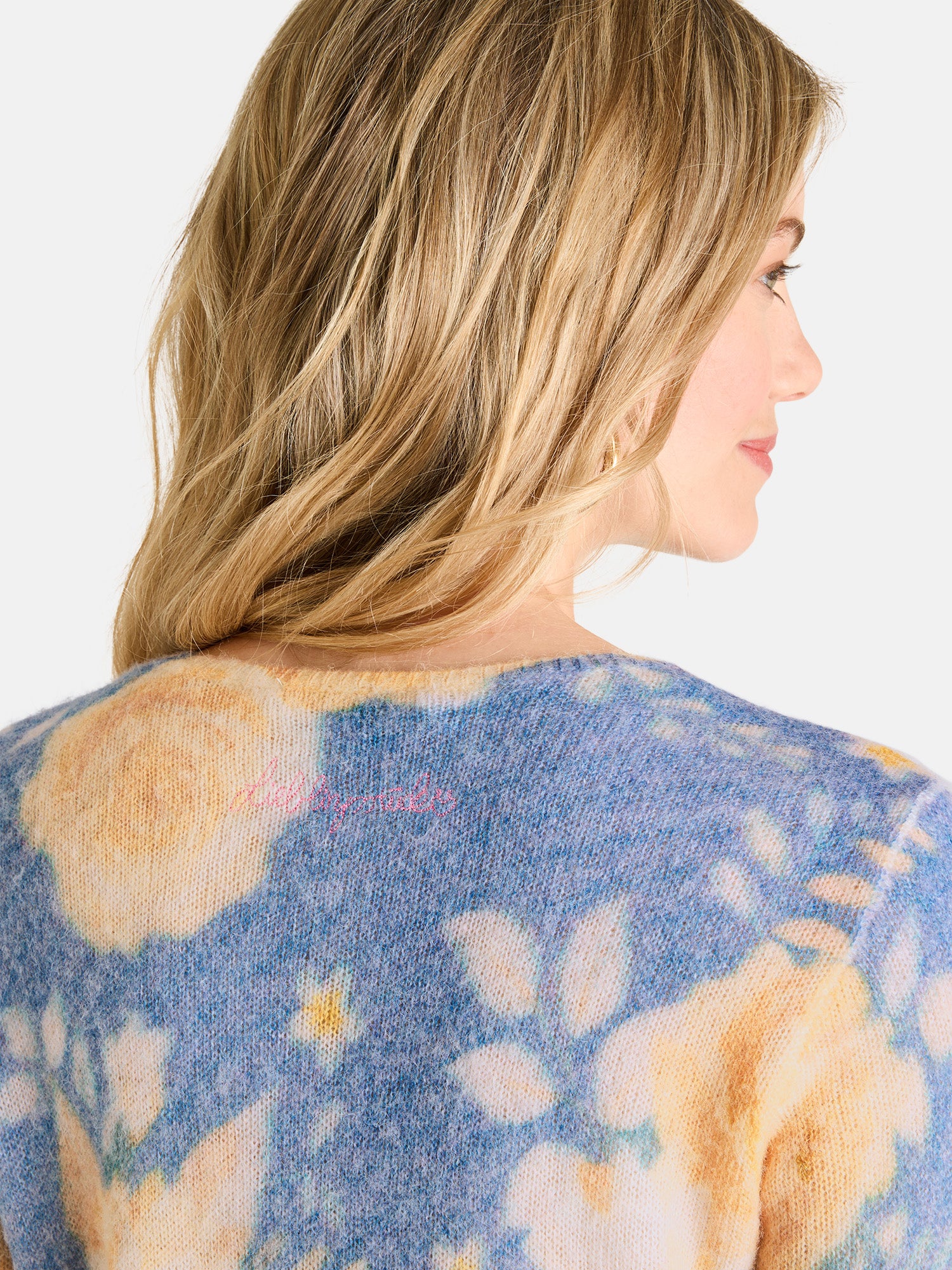 Lieblingsstück ZäzilieL Strickjacke pearl blue aus Alpaka