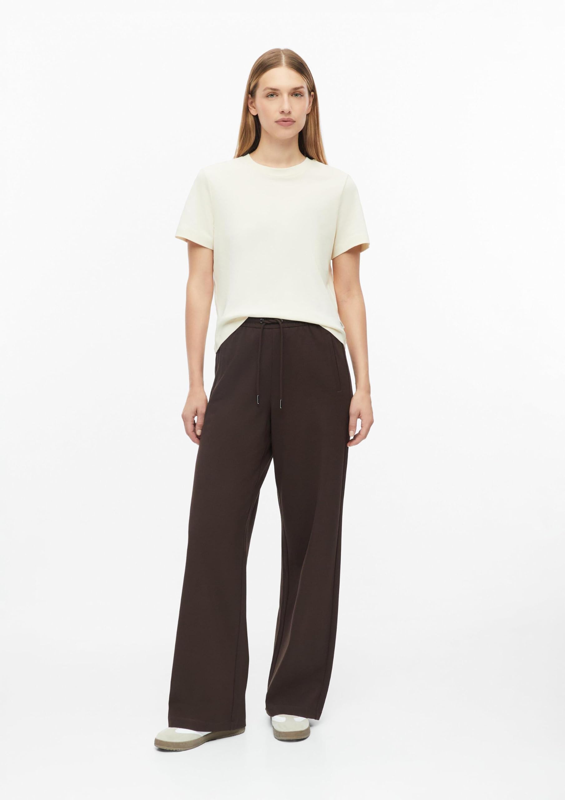 s.Oliver Red Label Hose Wide Leg Elastikbund Fließend
