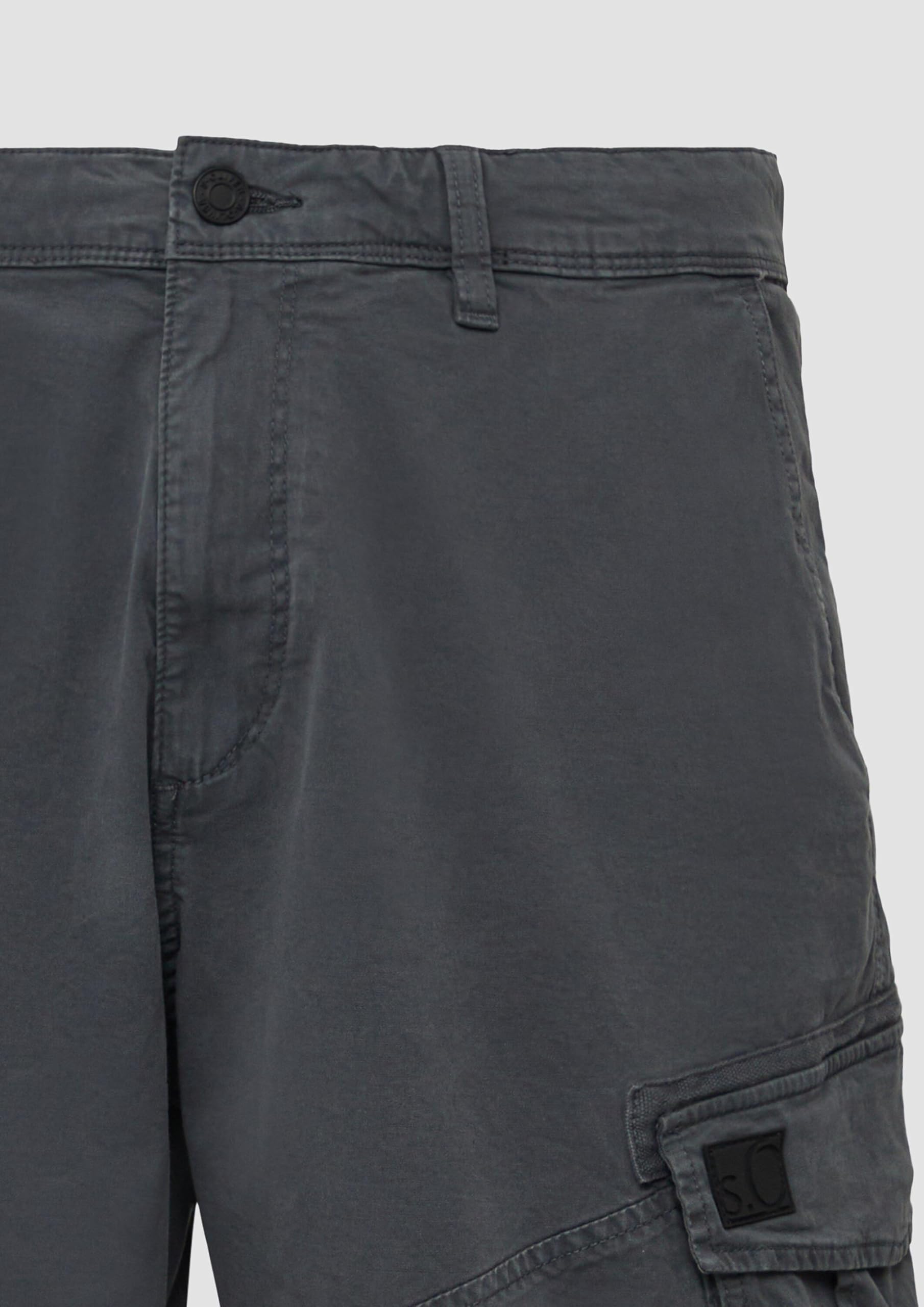 s.Oliver Cargo-Shorts Relaxed Fit olivgrün