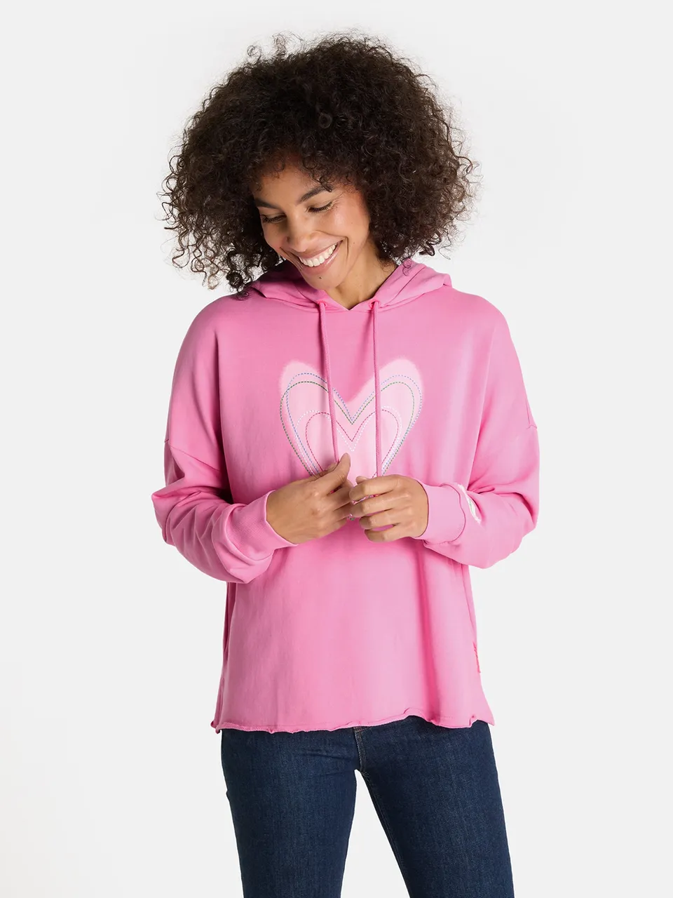 Lieblingsstück CyrenaL Hoodie blush Herz