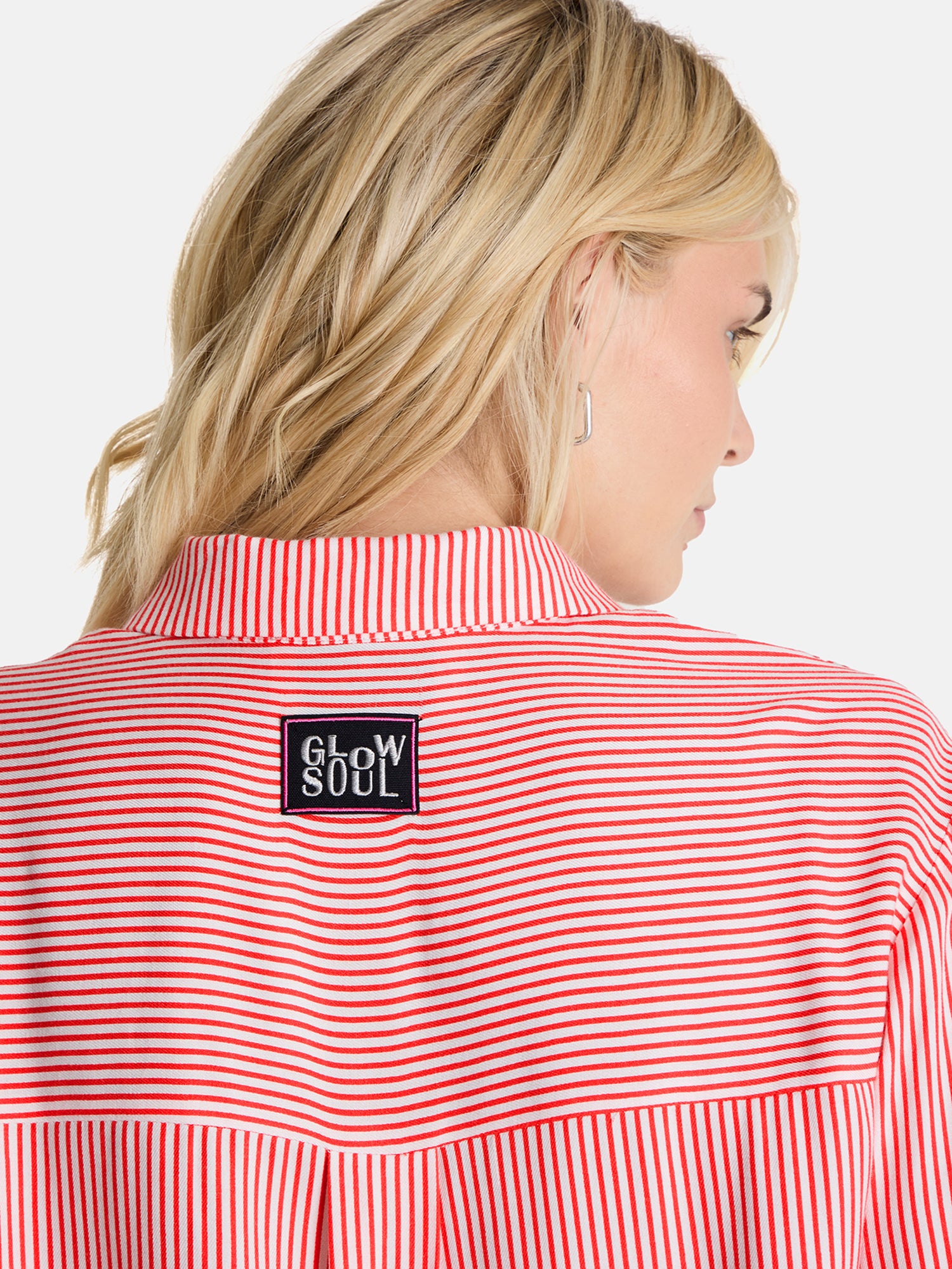 Lieblingsstück EceL Bluse rot gestreift Viskose