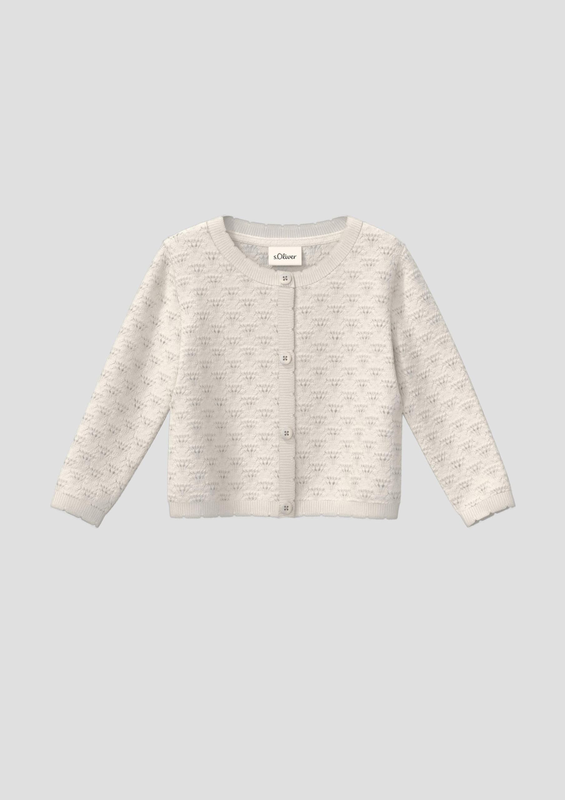 s.Oliver Junior 2176066 Strickjacke Größe 74 für Babys