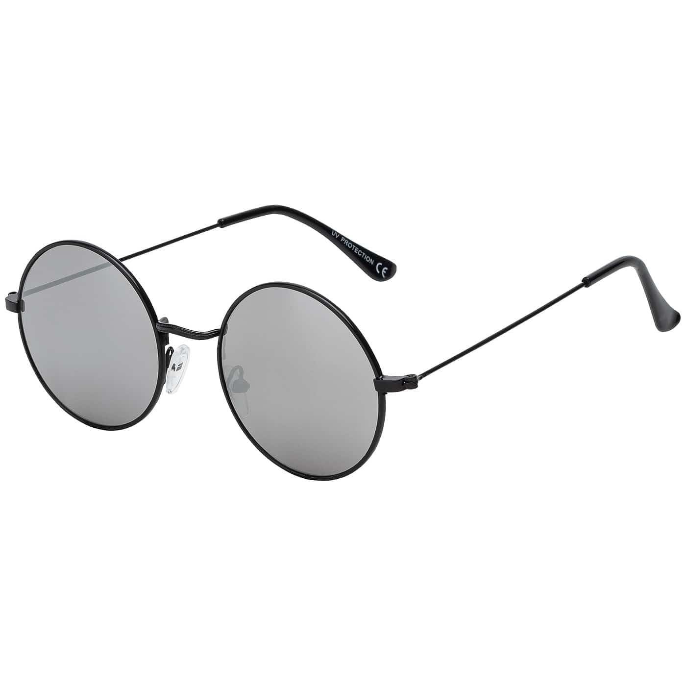 BEZLIT 30559 Runde Sonnenbrille Schwarz-gold UV400