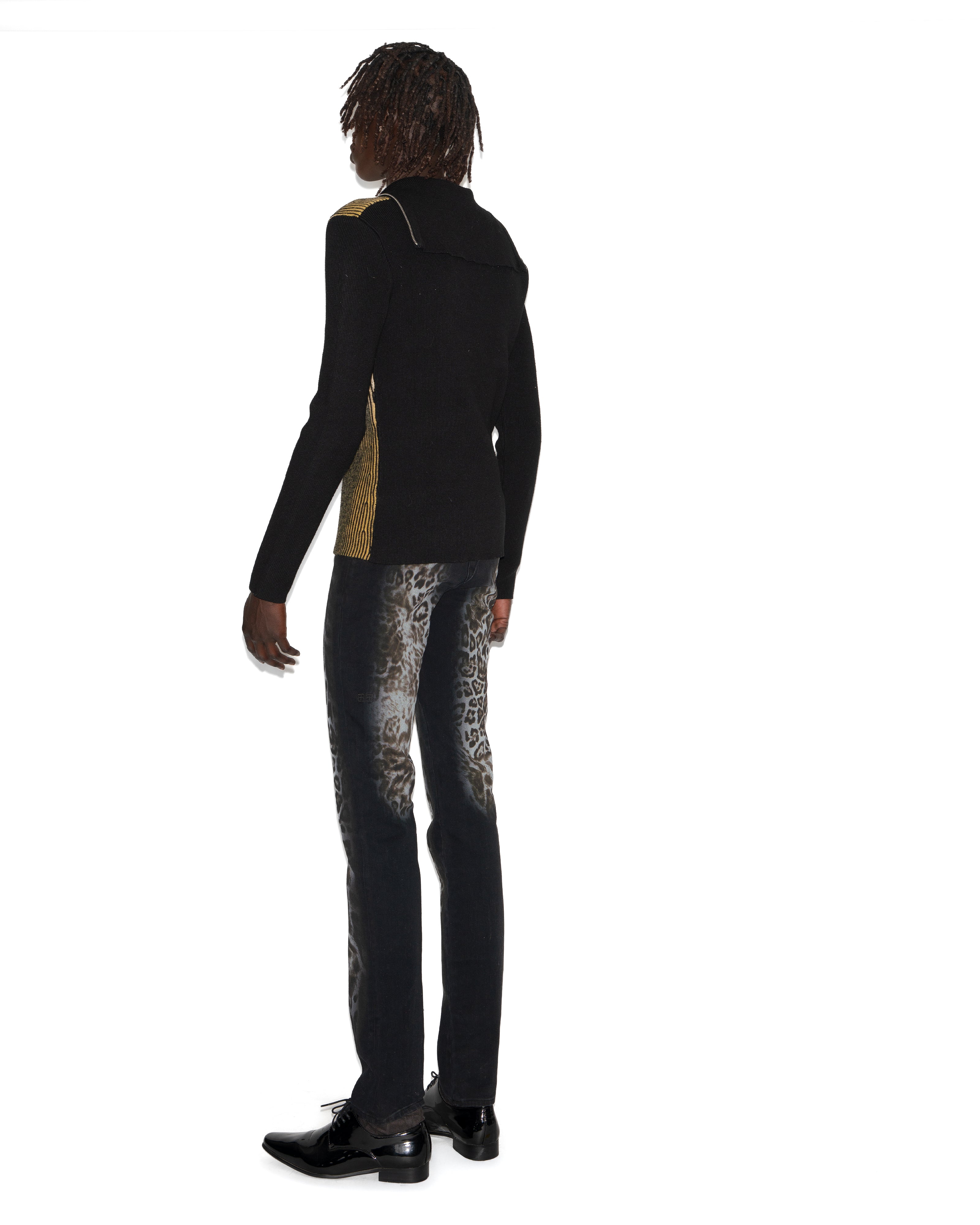 Mowalola Turtle Neck M Cardigan Strickjacke mit Rollkragen