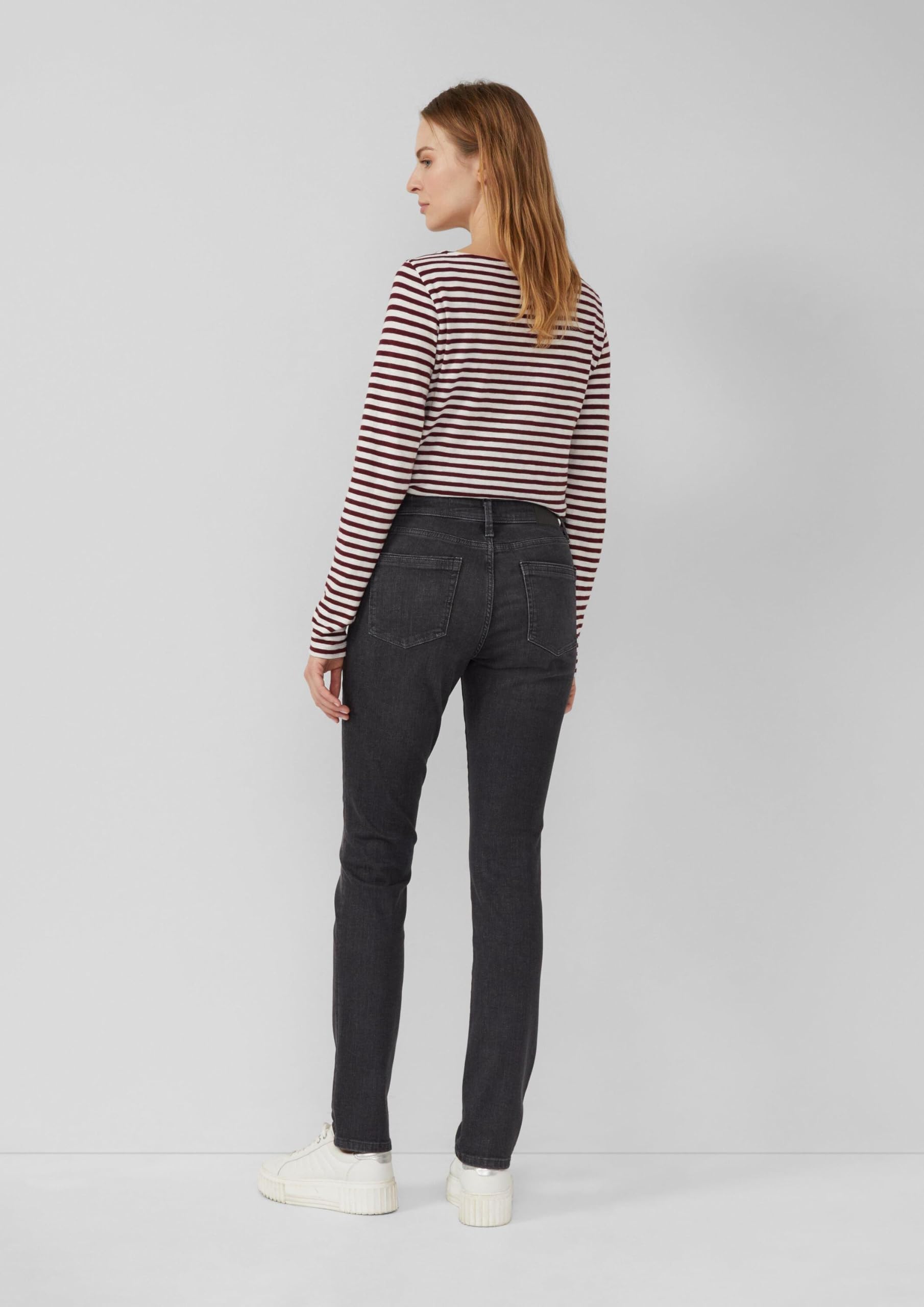 s.Oliver Betsy Mid Rise Slim Karohemd 44W/30L kariert