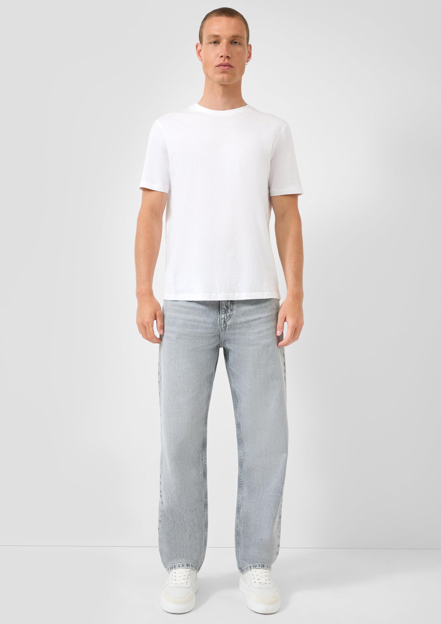 s.Oliver QS Mid Rise Straight Fit Jeans Denim gerade