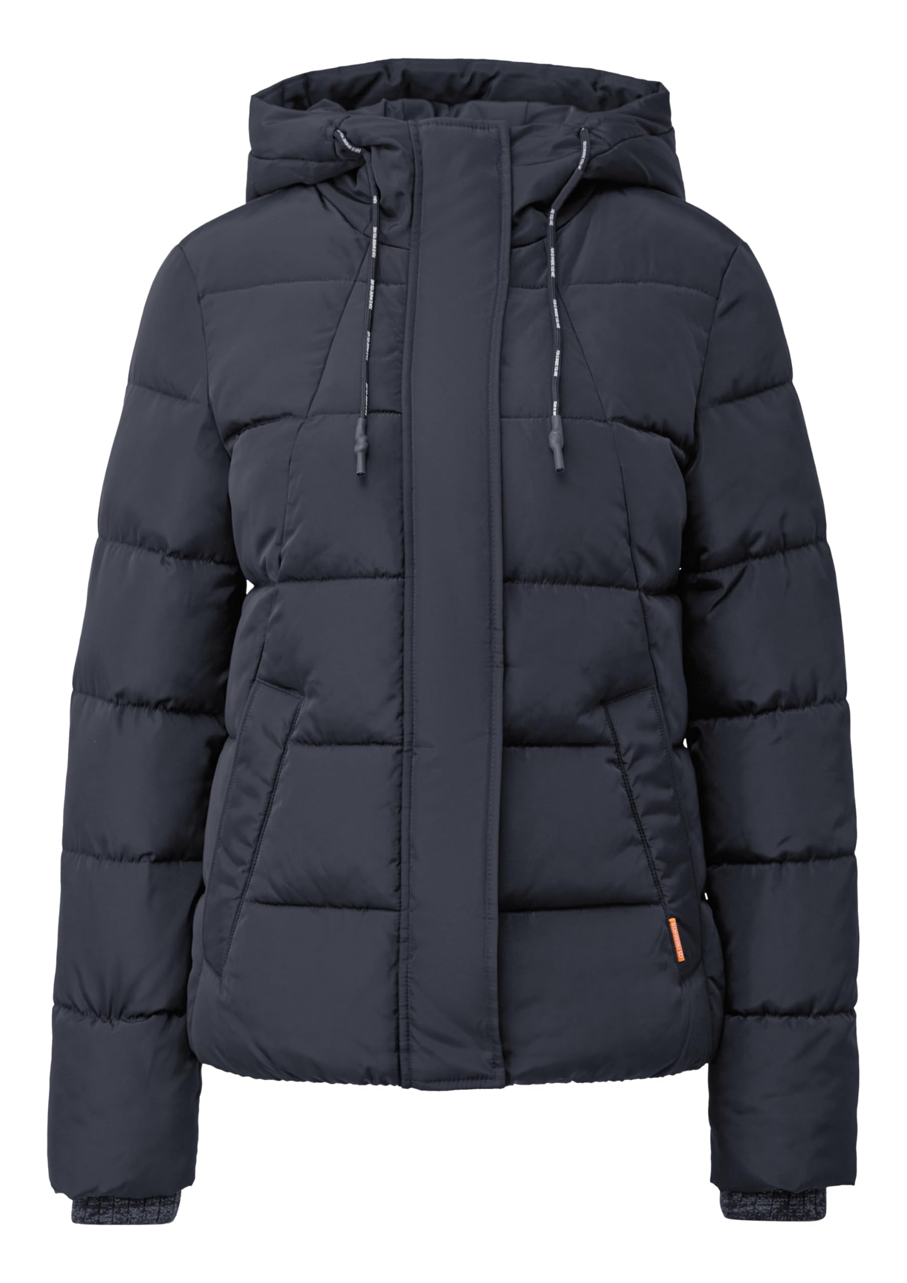 s.Oliver QS Steppjacke wattiert Kapuze M schwarz