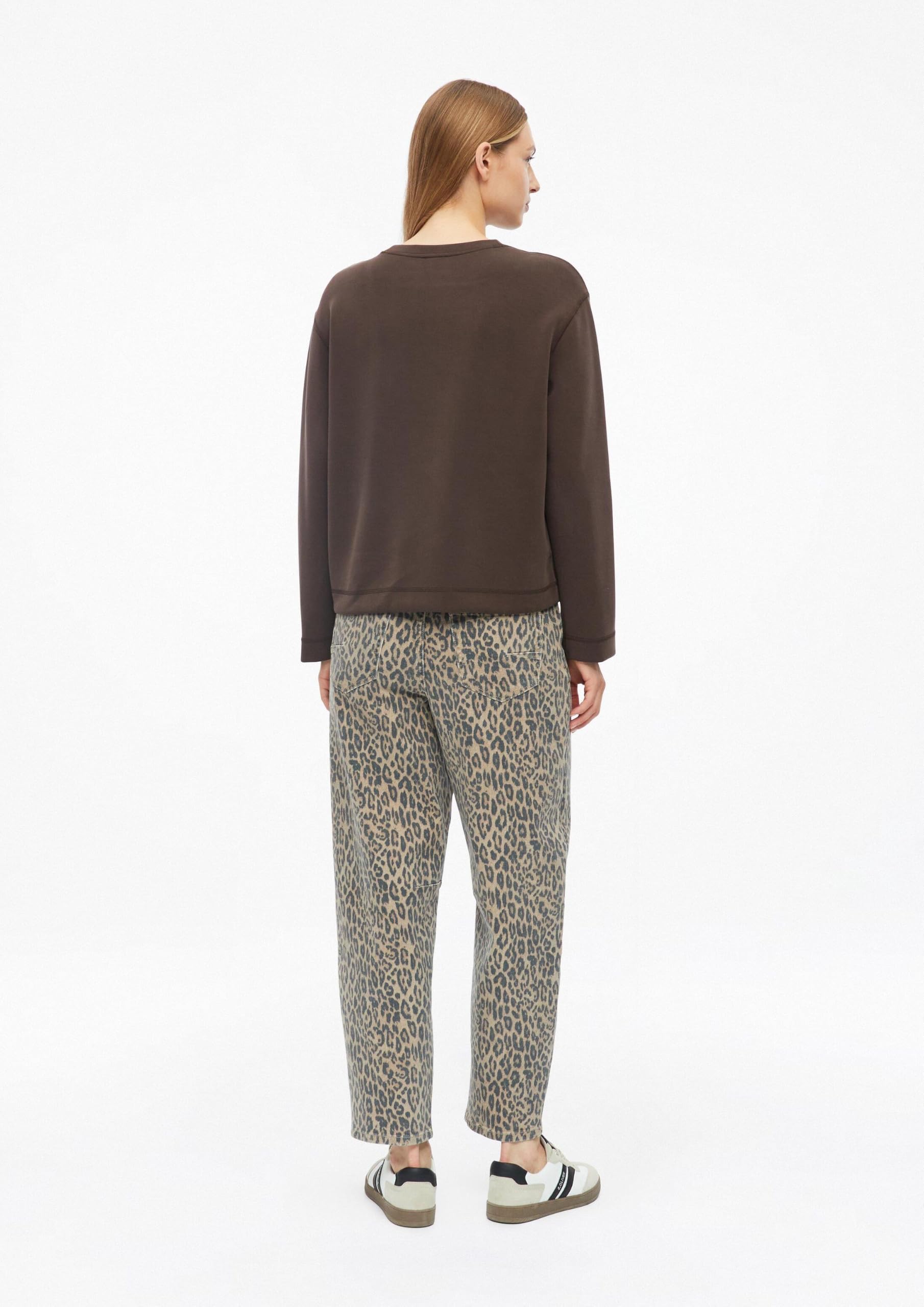 s.Oliver RED LABEL Scuba-Sweatshirt weiter Arm