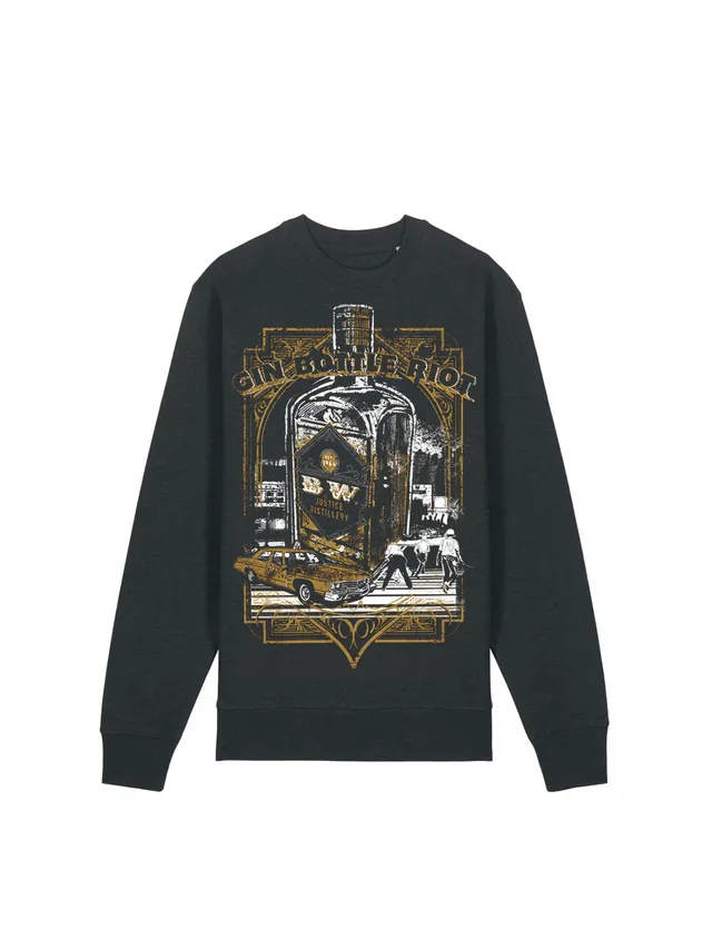 dna merch Gin Bottle Riot 1964 Sweatshirt schwarz History