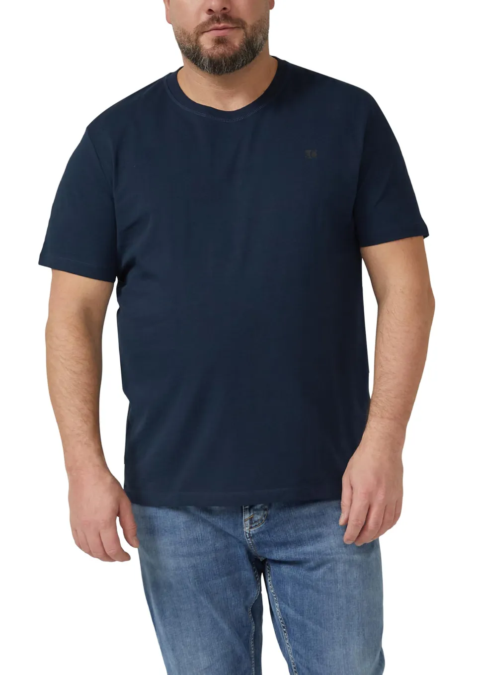 s.Oliver RED LABEL Heavy Jersey T-Shirt Logo-Print
