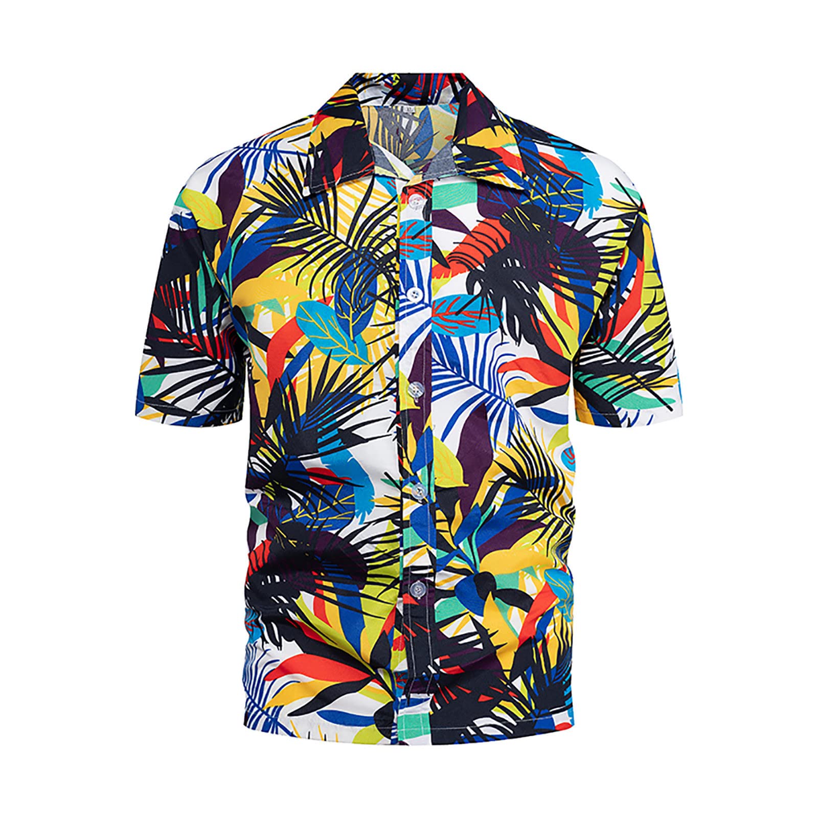 Singular AG Hawaiihemd Streifen Blau S