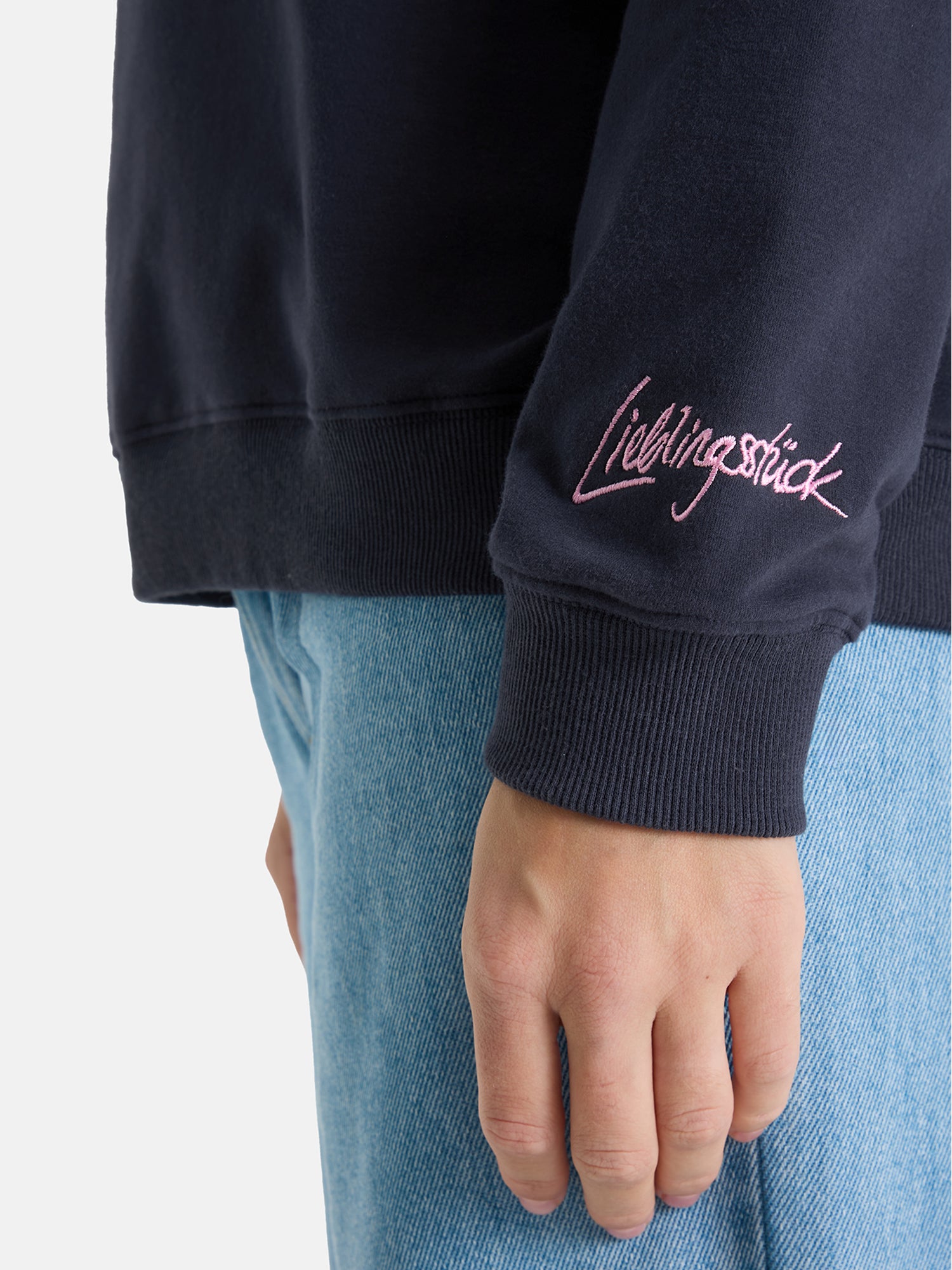Lieblingsstück TatjanaL Sweatshirt offwhite Spruch