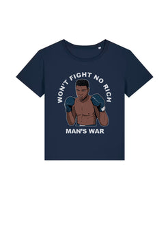 dna merch Won’t Fight No Rich Man’s War T-Shirt Muhammad Ali