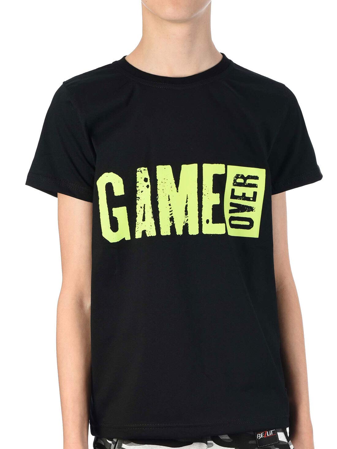 BEZLIT 30039 Jungen T-Shirt Baumwolle Rot Kurzarm