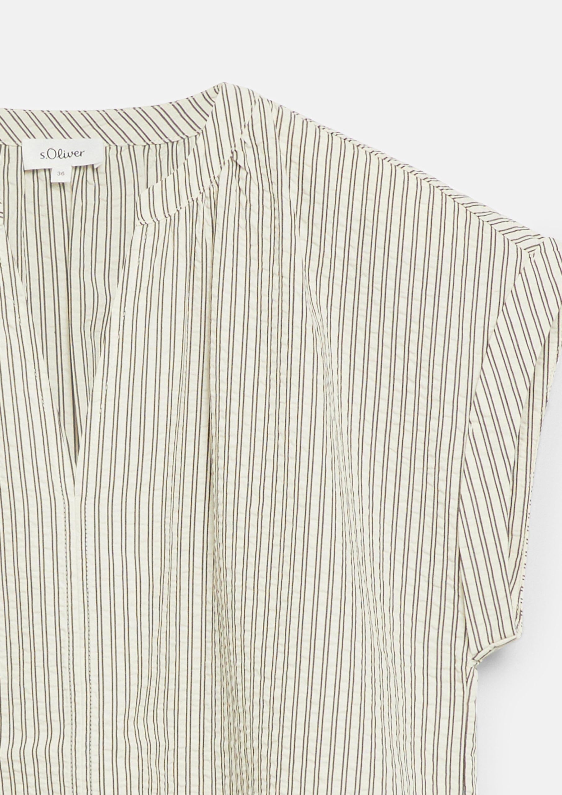 s.Oliver RED LABEL Bluse 36 gestreift Seersucker