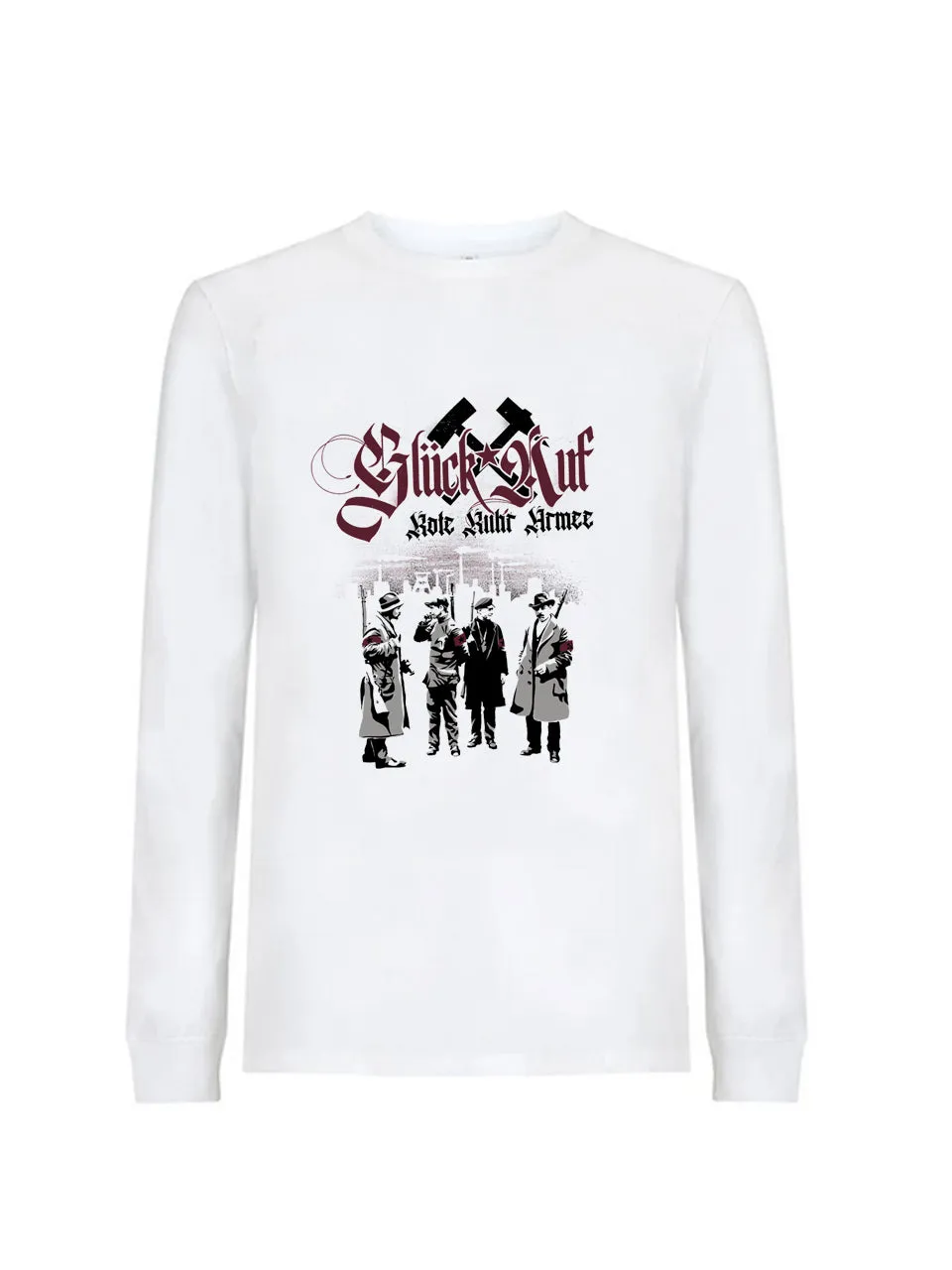 dna merch Glück auf Rote Ruhr Armee 1920 Langarmshirt Motiv