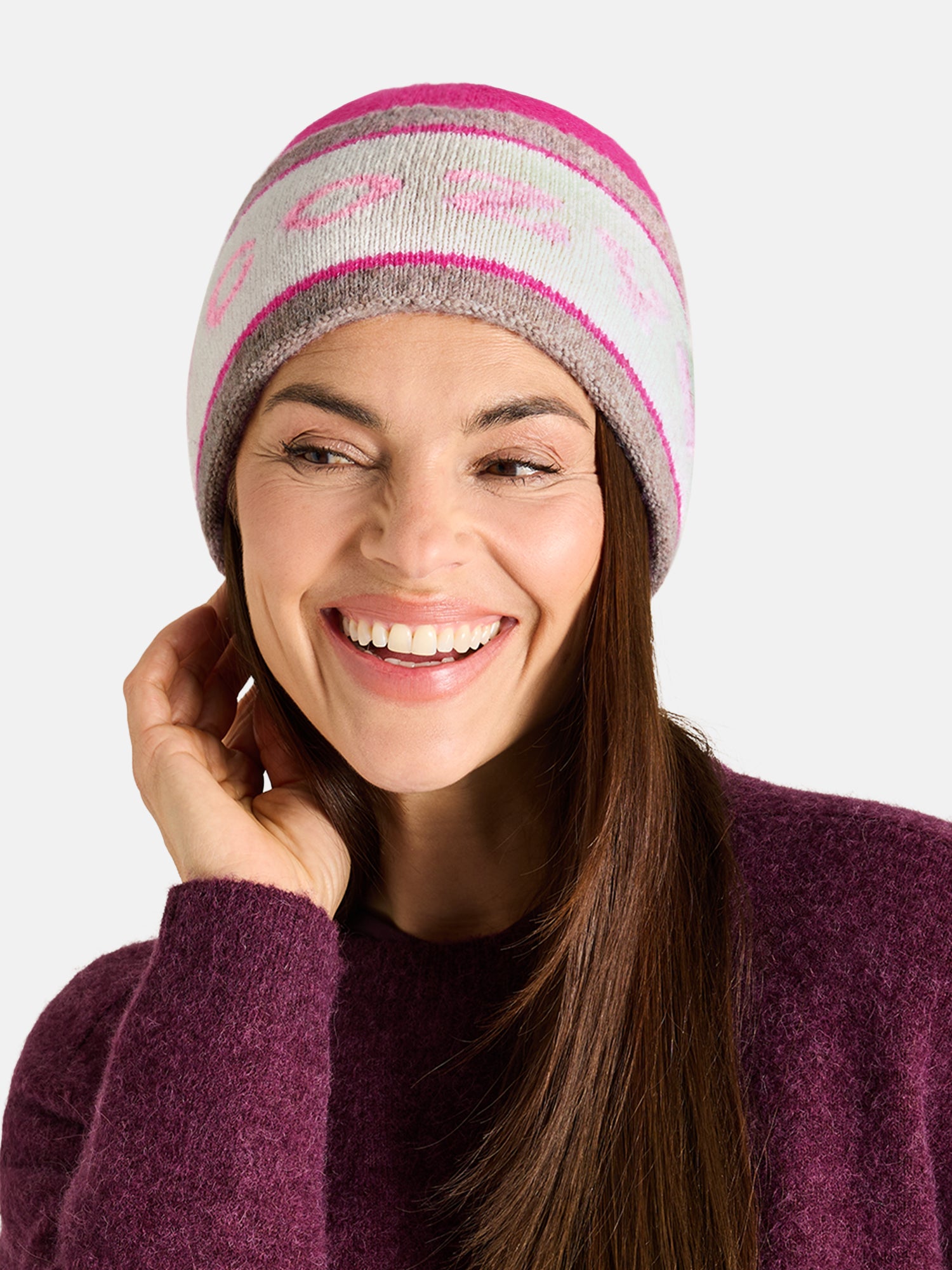 Lieblingsstück ValenaL Mütze beige mit Wolle