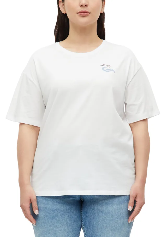 s.Oliver RED LABEL Relaxed Fit T-Shirt Print Größe 50